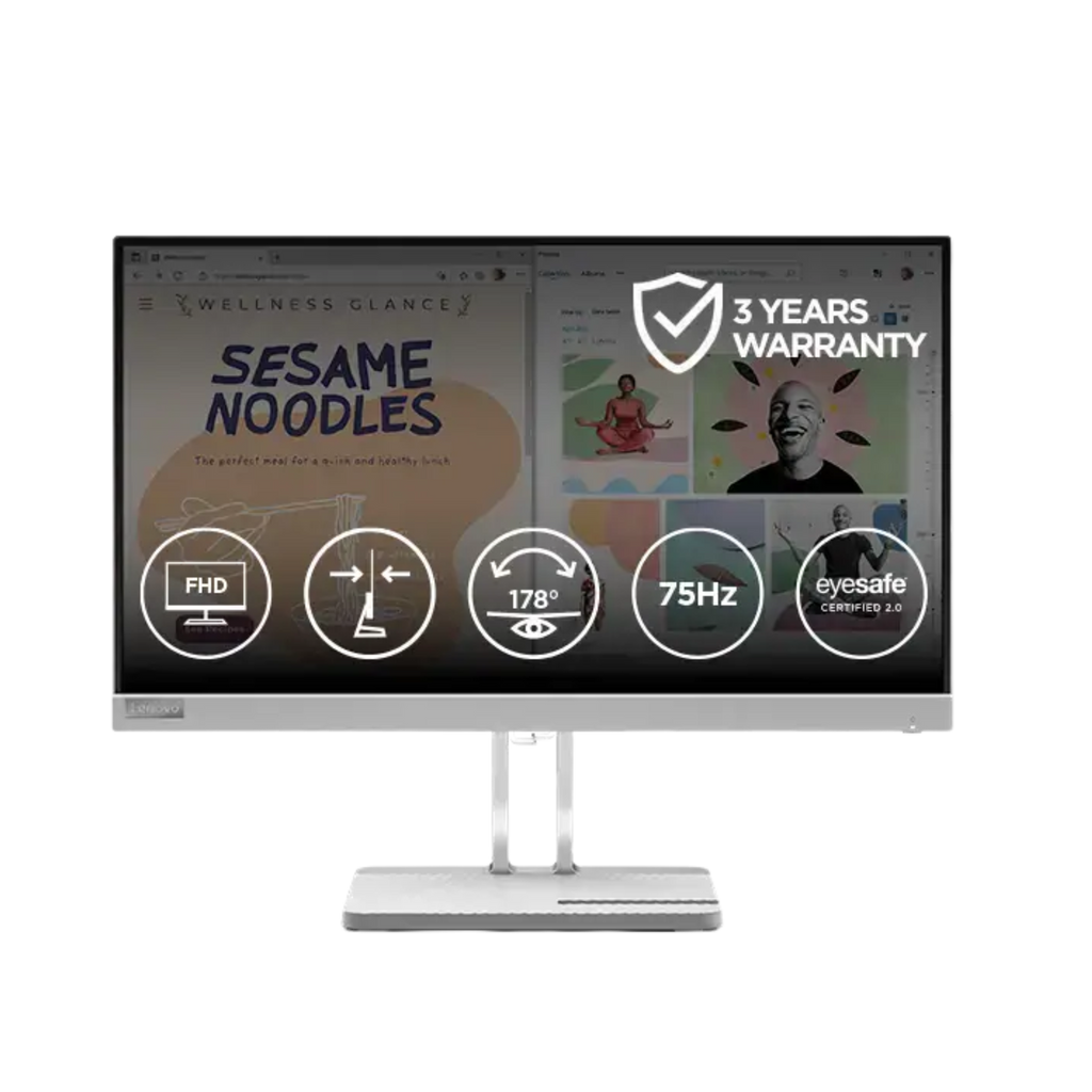 Lenovo L22e-40 21.45" FHD Monitor (Cloud Grey)