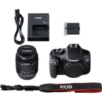 Canon EOS 4000D DSLR with EF-S 18-55mm f/3.5-5.6 III Lens Price in Kenya – KES 42,500.00