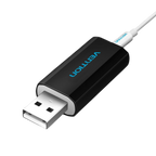 Vention USB External Sound Card Black Metal Type (CTIA)