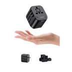 USAMS T55 12W DUAL USB UNIVERSAL TRAVEL CHARGER