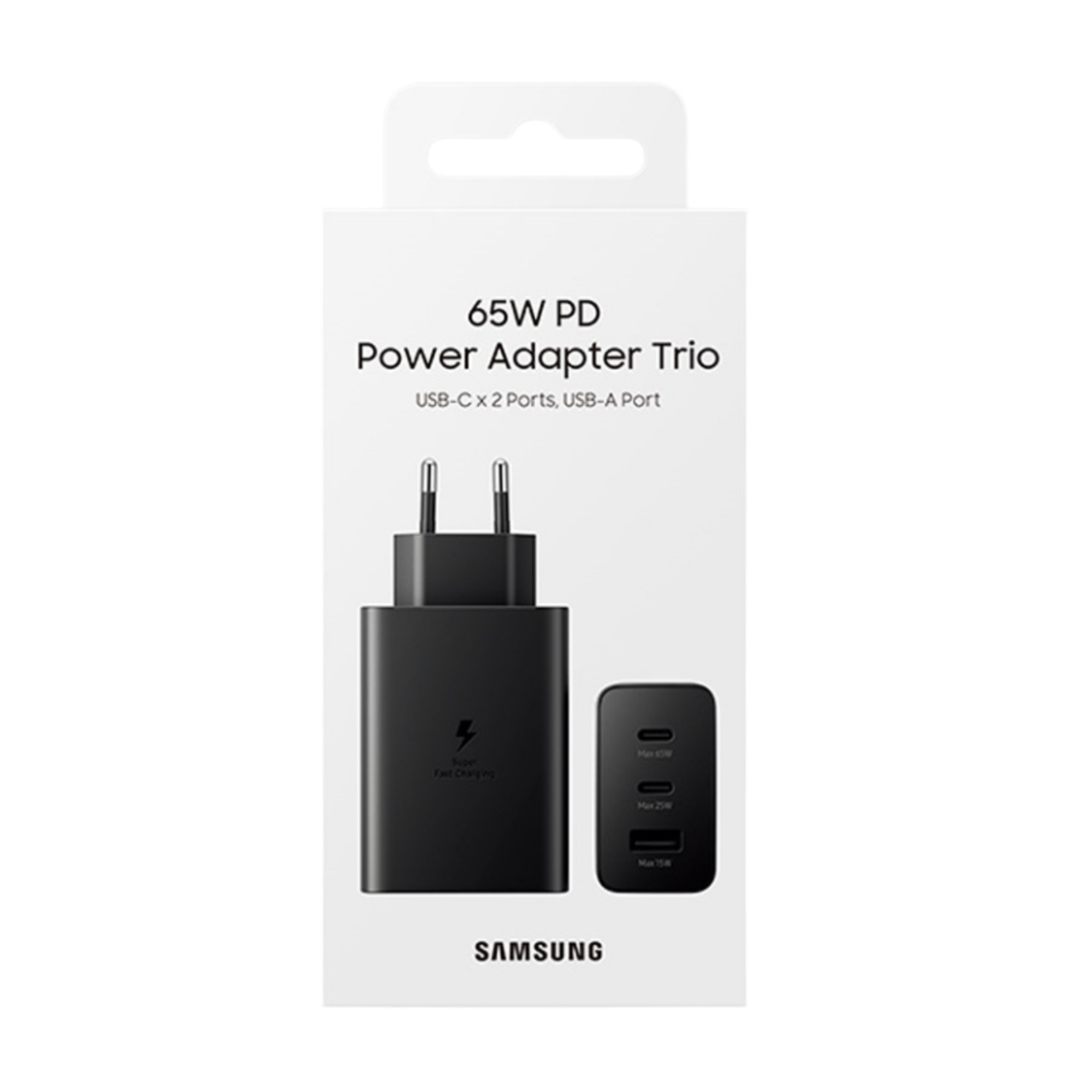 Samsung 65W Trio Power Adapter (Triple Port) Price in Kenya – KES 5,300.00