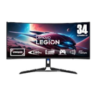 Lenovo Legion R34w-30 34" WQHD Ultrawide Curved Gaming Monitor (180Hz, Raven Black)