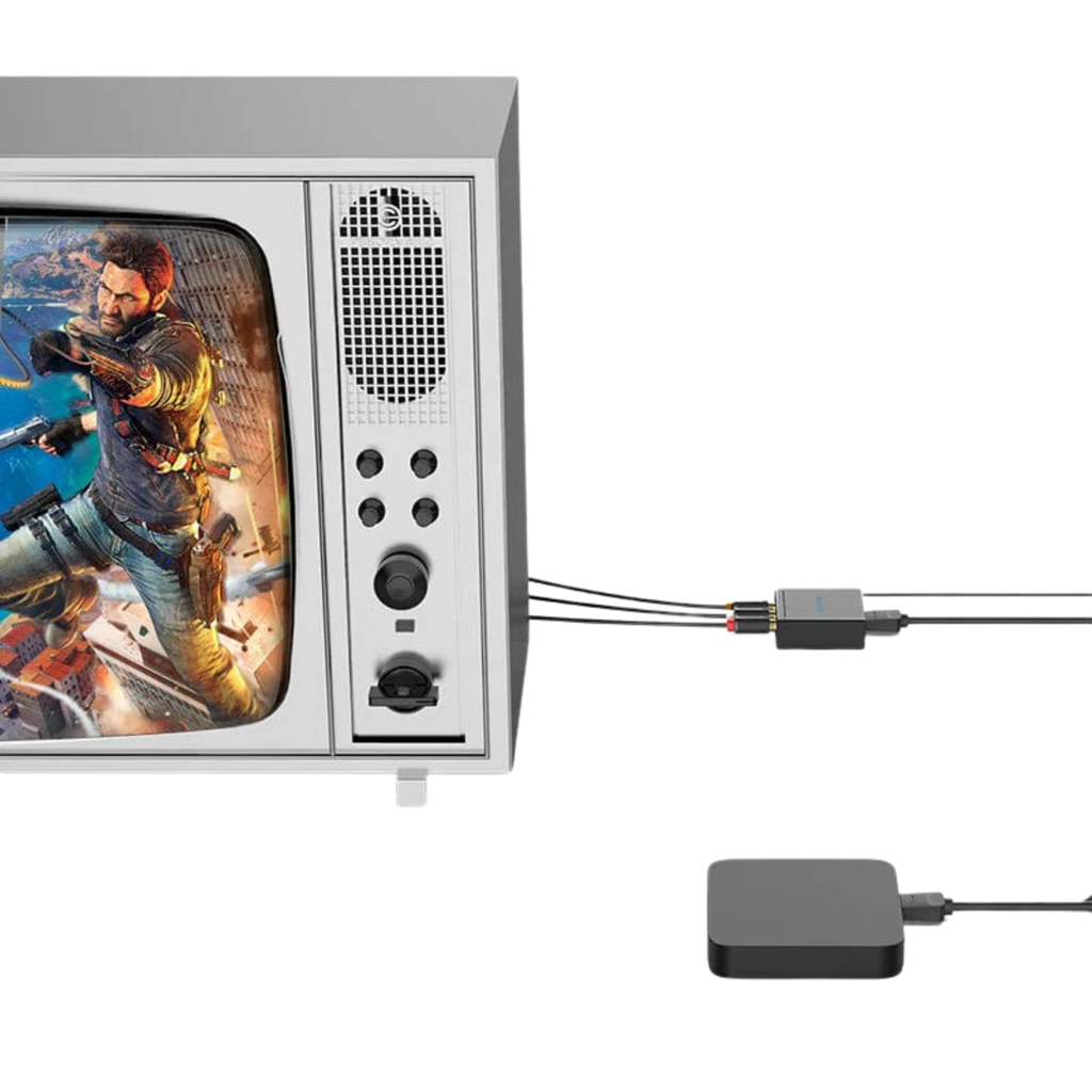 Vention HDMI to RCA Converter Black Metal Type