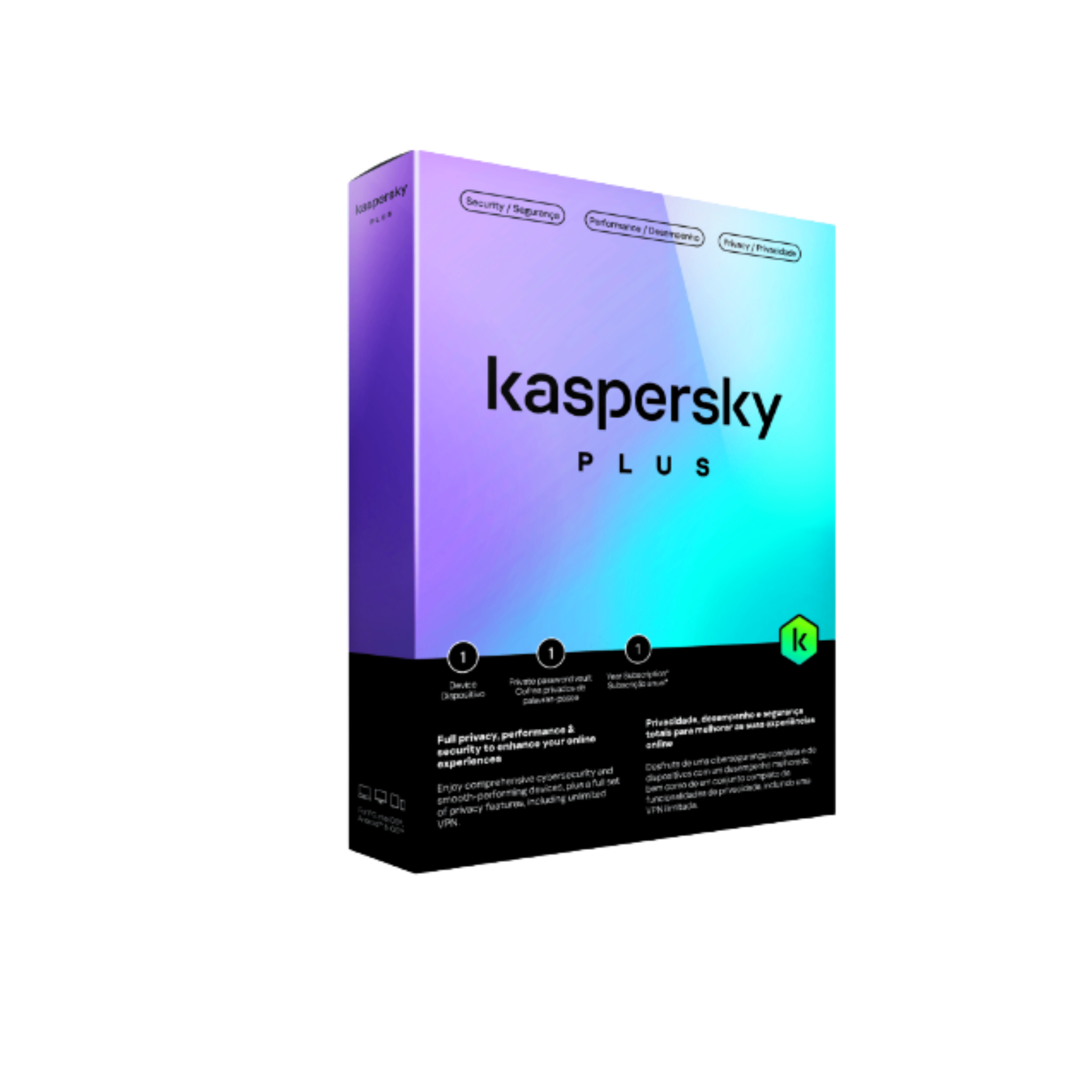 KASPERSKY PLUS 1 DEVICE 1YEAR SUBSCRIPTION