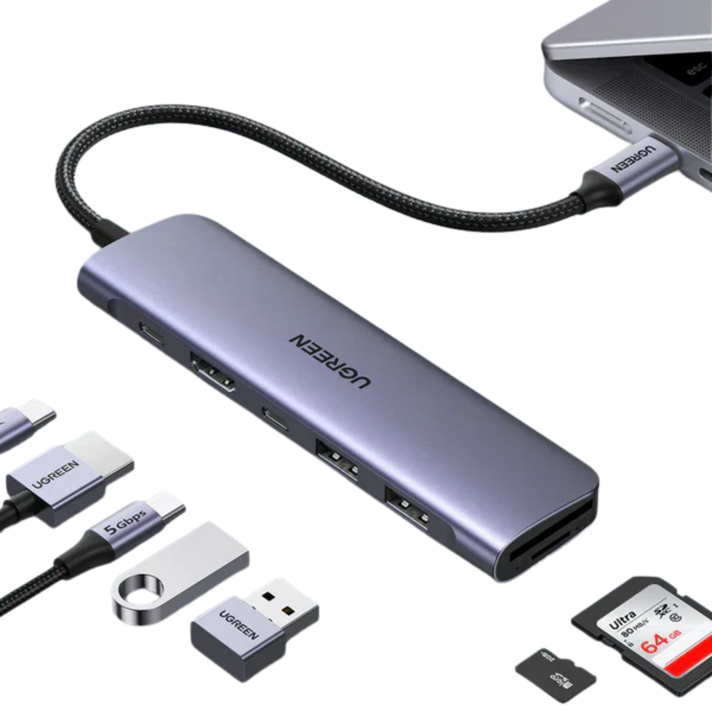 UGREEN 7-in-1 USB-C ADAPTER 100W