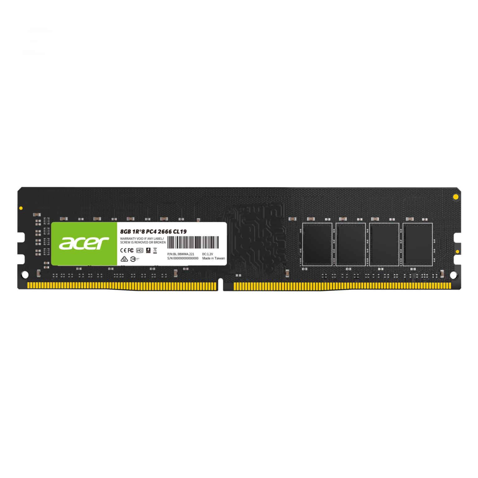 Acer UD100 Desktop RAM DDR4 8GB 3200MHz