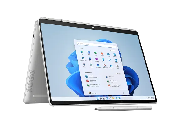 HP Spectre x360 14 Laptop (Core i5 1235U, 8GB RAM, 512GB SSD, 13.5", Windows 11, Silver)