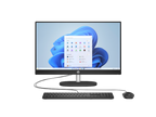 HP All-in-One 24 Desktop (Core i7, 16GB RAM, 512GB SSD, 23.5", Black)