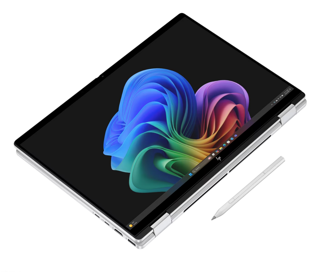 HP Envy x360 2-in-1 Laptop (Intel Core 5 120U, 8GB RAM, 512GB SSD, 14" FHD Touch, Natural Silver)