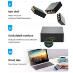 Vention HDMI to RCA Converter Black Metal Type