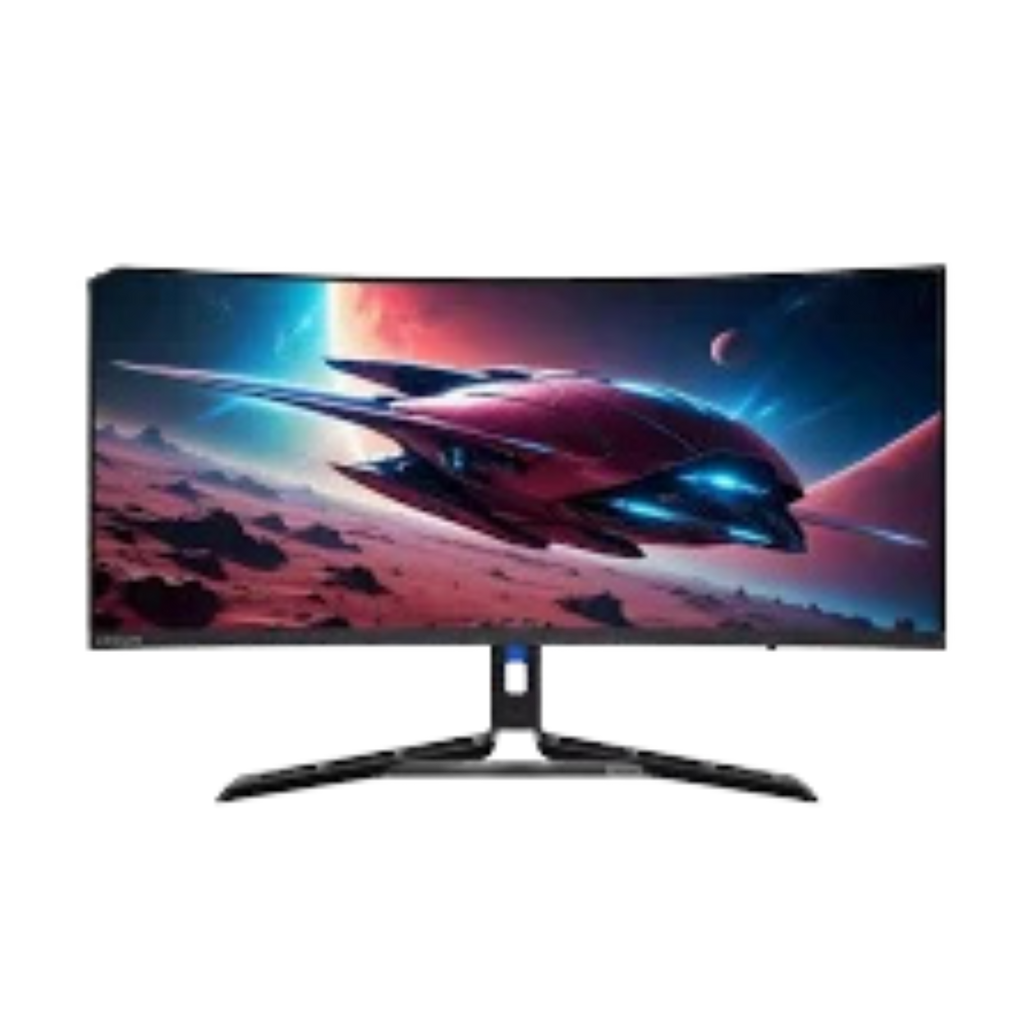 Lenovo Legion R34w-30 34" WQHD Ultrawide Curved Gaming Monitor (180Hz, Raven Black)