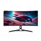 Lenovo Legion R34w-30 34" WQHD Ultrawide Curved Gaming Monitor (180Hz, Raven Black)