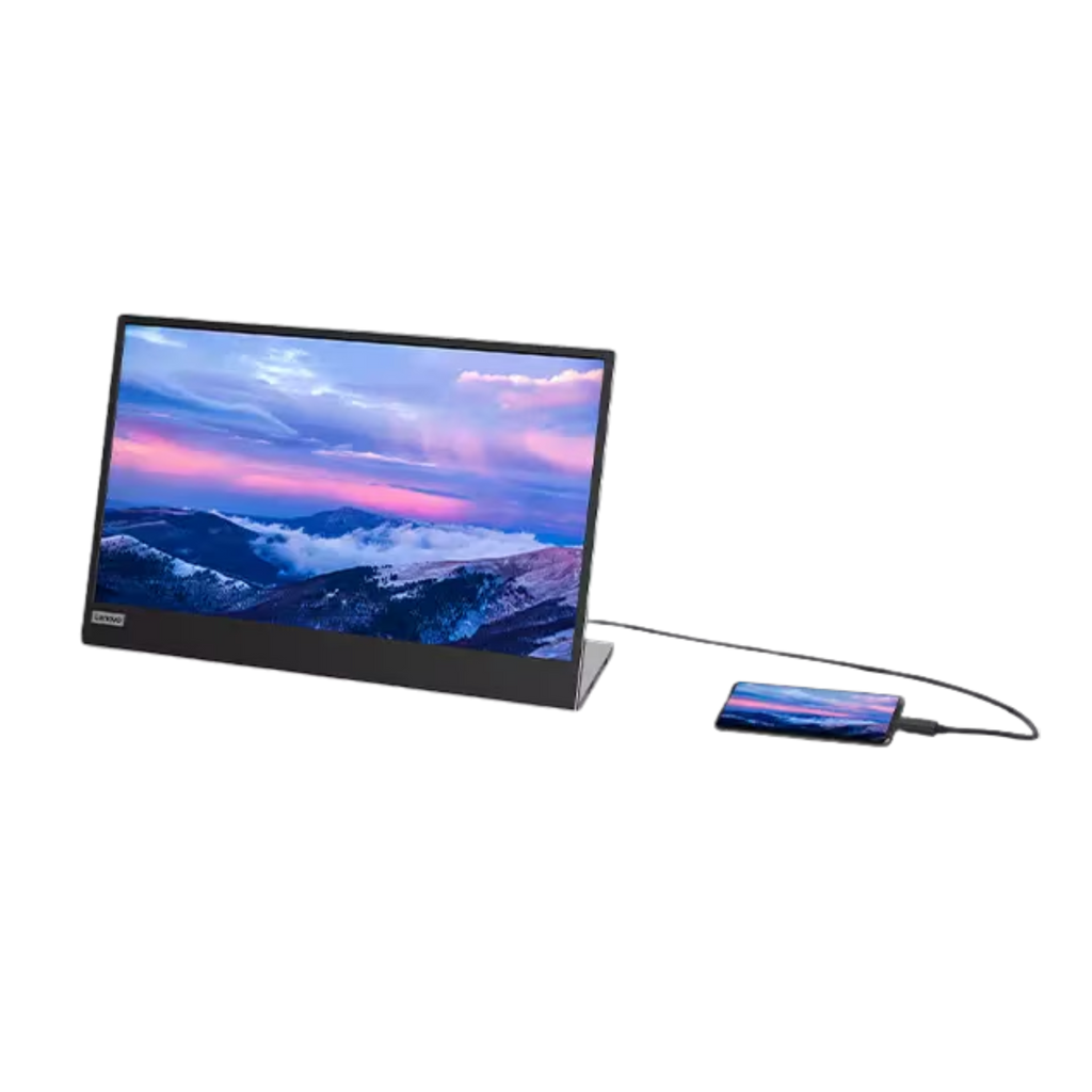 Lenovo L15 15.6" FHD USB-C Portable Monitor, Grey Color