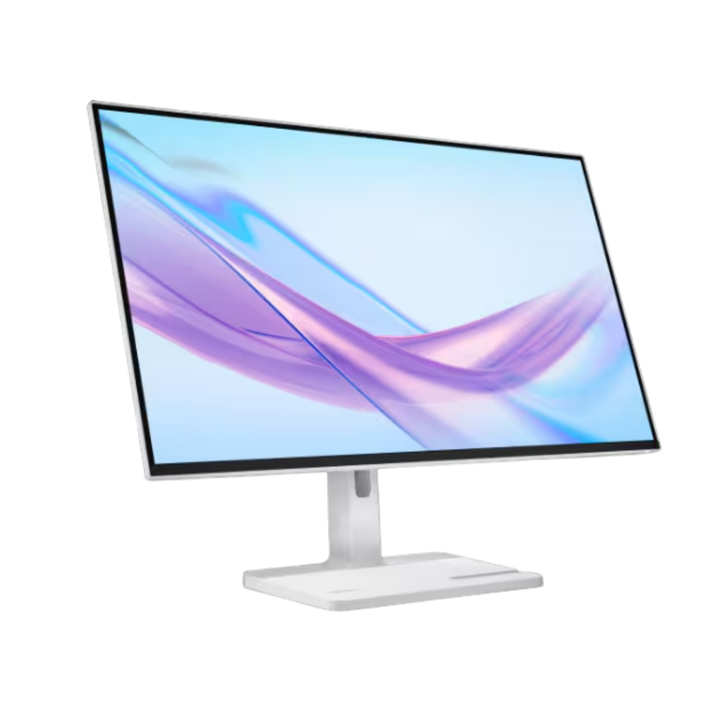 Lenovo L27q-4A 27" QHD Monitor, Integrated Speakers, Tilt/Swivel/Pivot/Height Adjustable Stand, Cloud Grey Color