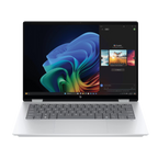 HP Envy x360 2-in-1 Laptop (Intel Core 5 120U, 8GB RAM, 512GB SSD, 14" FHD Touch, Natural Silver)