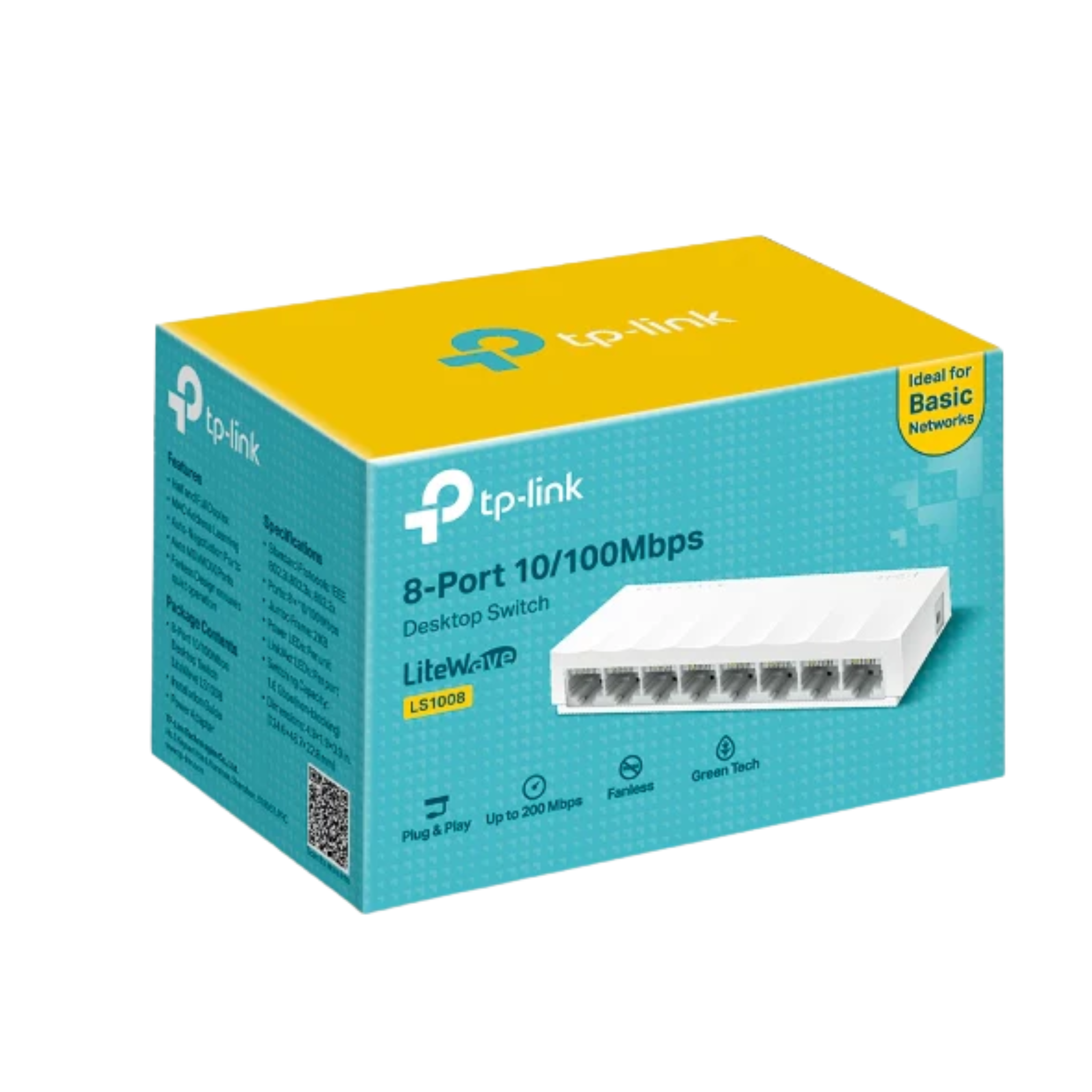 TP-Link 8-Port 10/100Mbps Switch (LS1008)