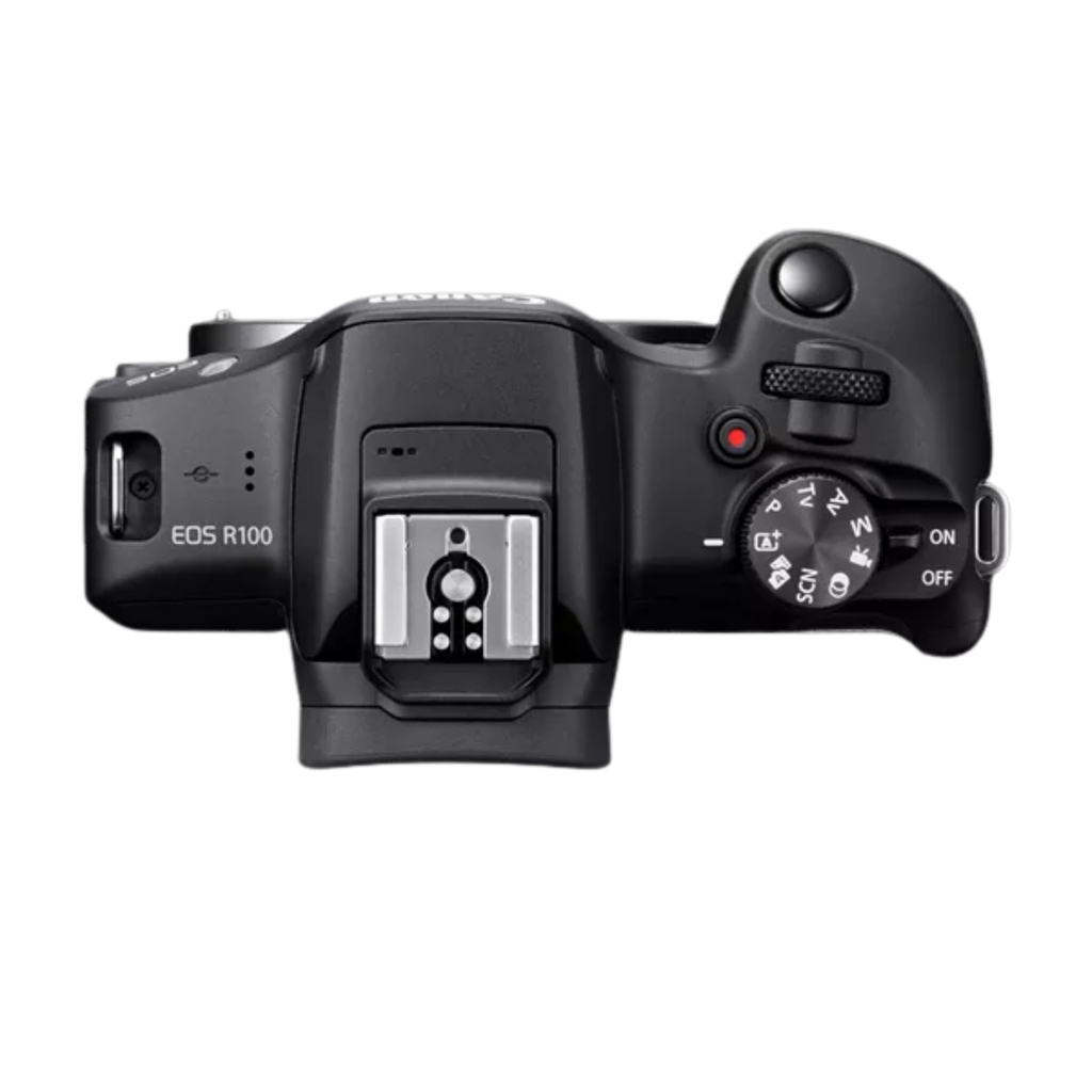 Canon EOS R100 Mirrorless Camera with Two Lenses