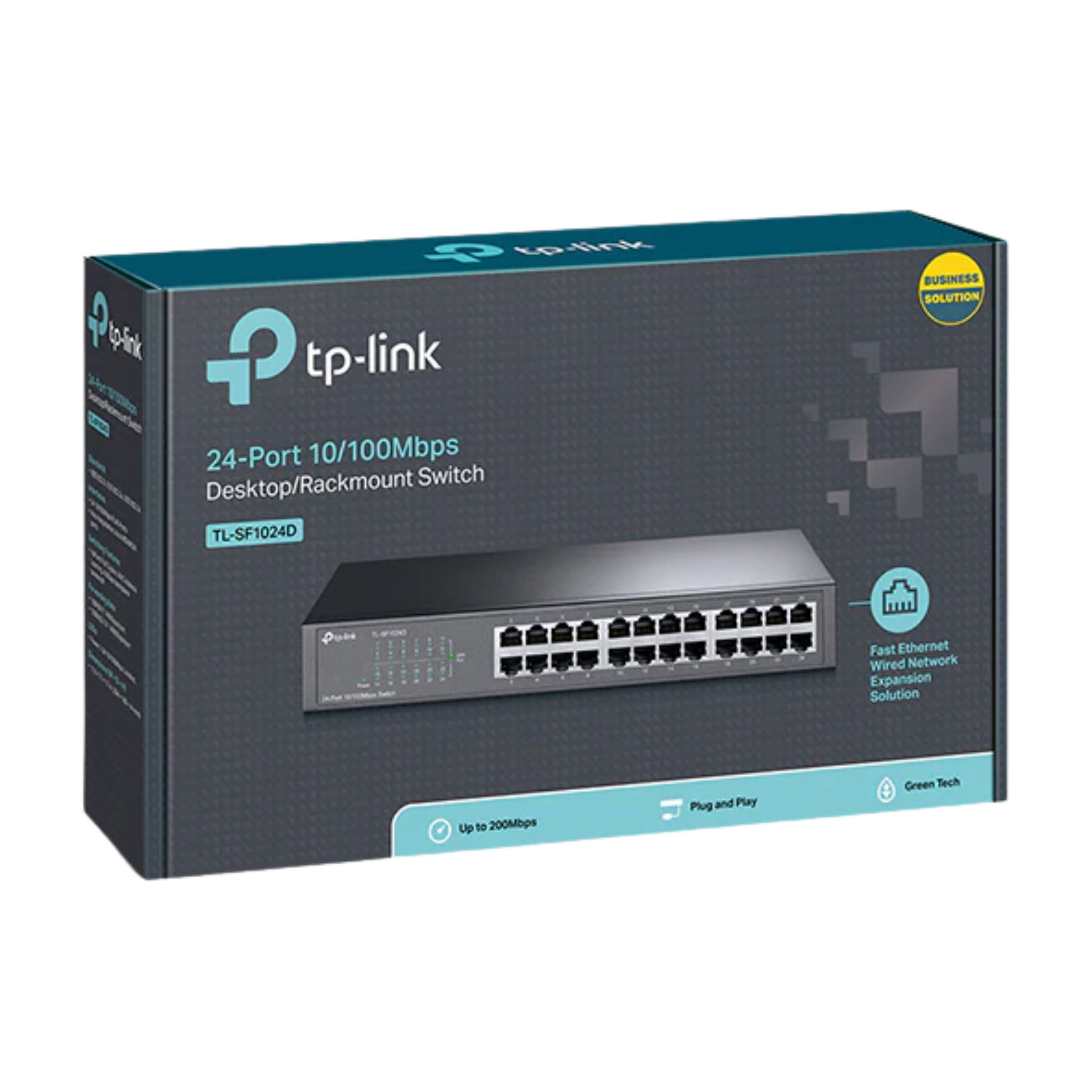 TP-Link 24-Port 10/100Mbps Switch (TL-SF1024D)