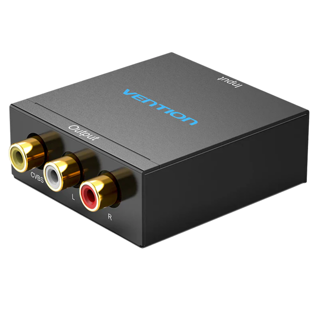 Vention HDMI to RCA Converter Black Metal Type