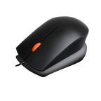 Lenovo 300 Wired USB Mouse - Black