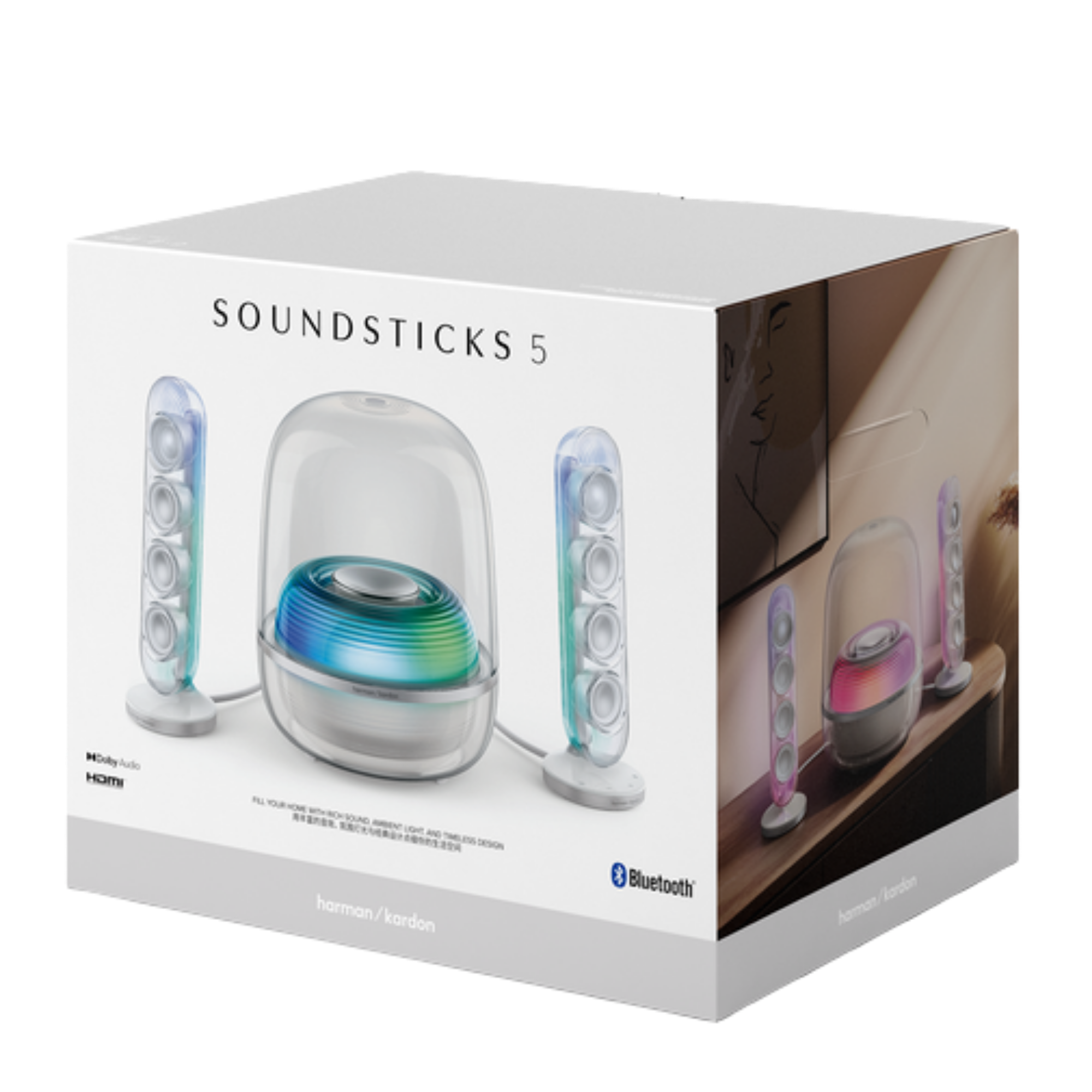 Harman Kardon SoundSticks 5 Wireless Desktop Audio System Price in Kenya – KES 50,000.00