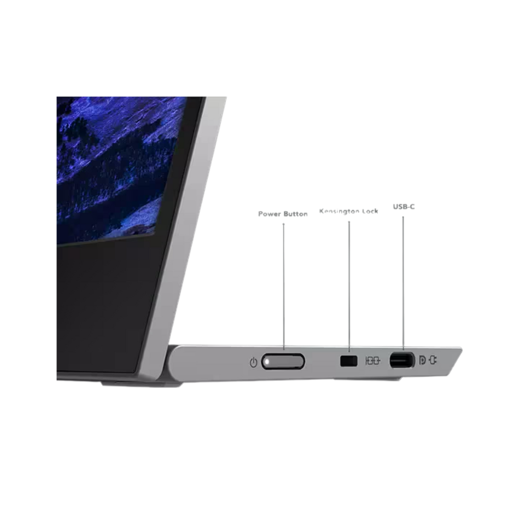 Lenovo L15 15.6" FHD USB-C Portable Monitor, Grey Color