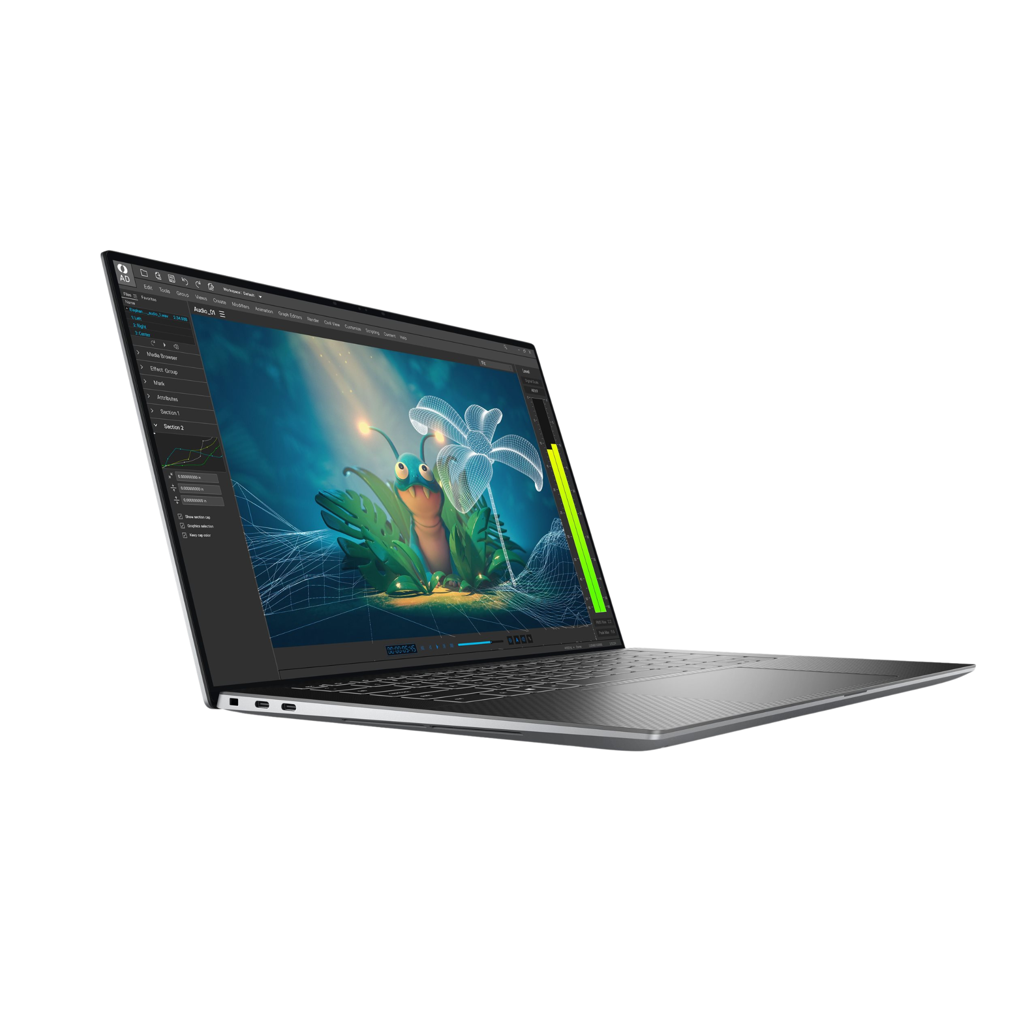 Dell Precision 5570 Workstation (Core i7-12800H, 16GB RAM, 512GB SSD, 4GB NVIDIA RTX A1000)