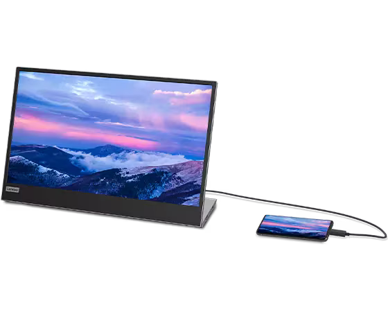 Lenovo L15 15.6" FHD USB-C Portable Monitor (Grey)