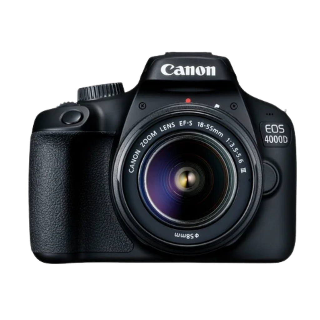 Canon EOS 4000D DSLR with EF-S 18-55mm f/3.5-5.6 III Lens Price in Kenya – KES 42,500.00