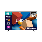 Hisense 58 58A6KEN 4K UHD VIDAA Smart TV"