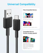 Anker 322 USB-A to USB-C Cable