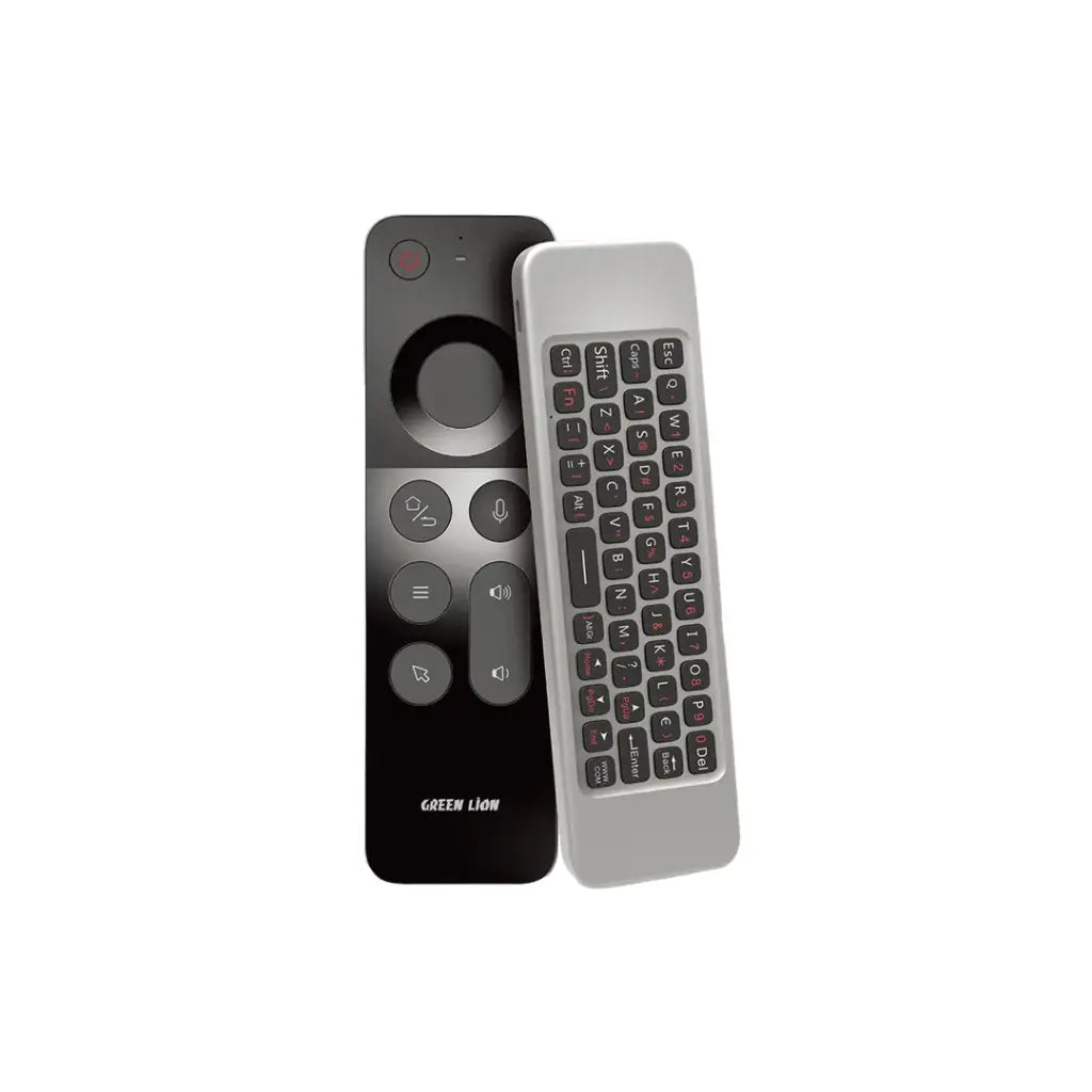 Green Lion 4 in 1 Wireless Remote With Keyboard - Black