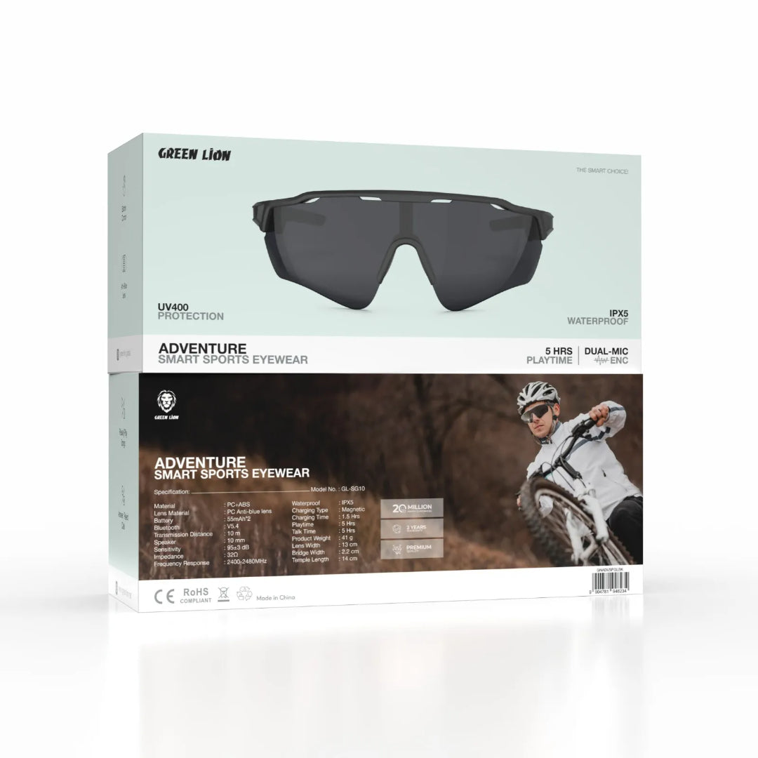 Green Lion Smart Sports Eyewear - Universal