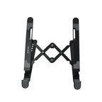 Green Lion Foldable Laptop Stand 7 Tilts - Black