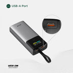 Green Lion Voltix 10000mAh Powerbank PD20W - Grey