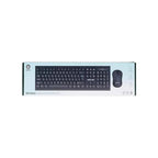 Green Lion Wireless Keyboard And Mouse - Black