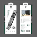 Green Lion X-Foldable Laptop Stander - Gray
