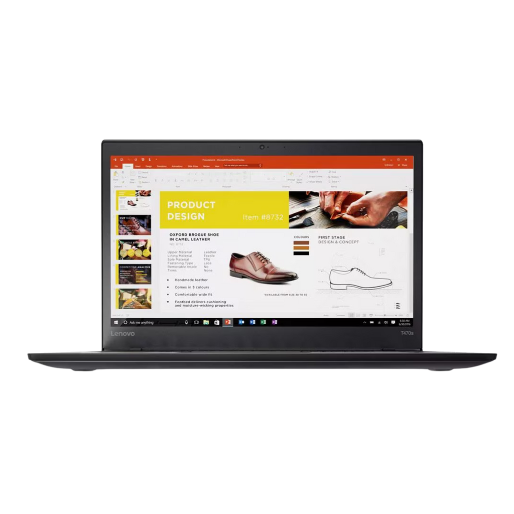 Lenovo T470s (Core i5 6th Gen, 8GB/256GB Touchscreen)