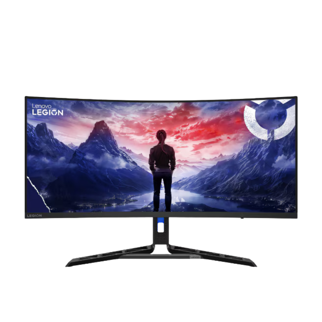 Lenovo Legion R34w-30 34" WQHD Ultrawide Curved Gaming Monitor (180Hz, Raven Black)