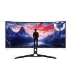 Lenovo Legion R34w-30 34" WQHD Ultrawide Curved Gaming Monitor (180Hz, Raven Black)