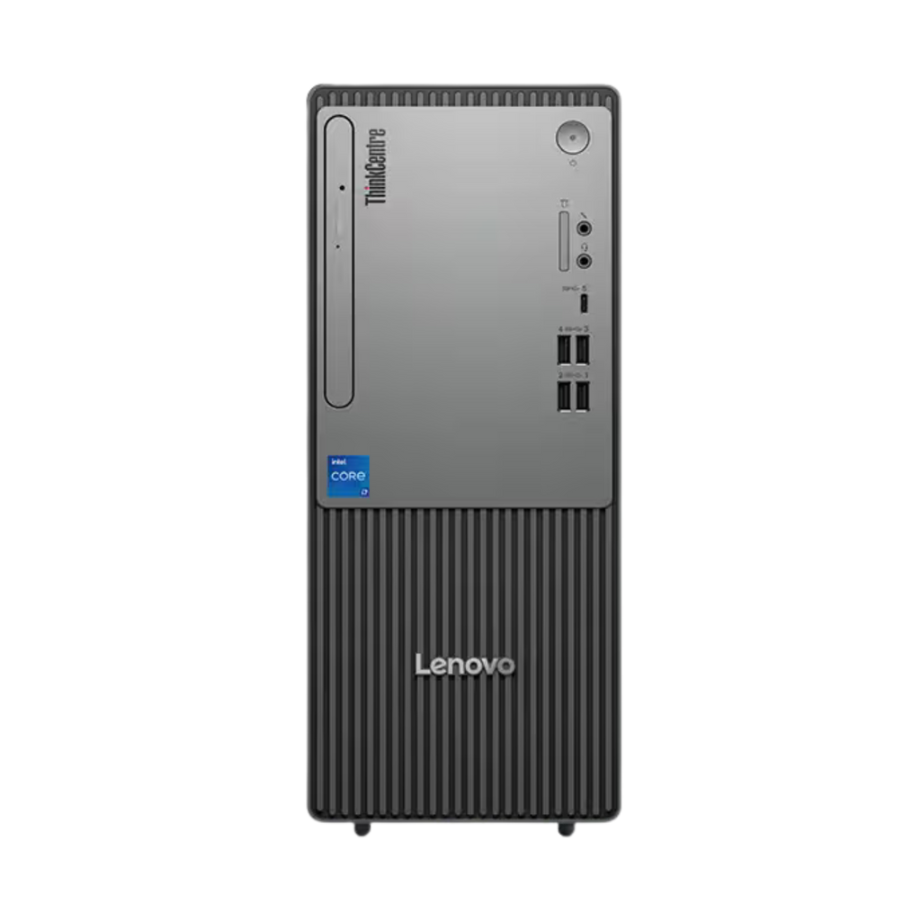 Lenovo ThinkCentre neo 50t Gen 4 Tower Desktop (Intel Core i5 12400, 8GB RAM, 512GB SSD, DVD, Black)