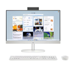 HP All-in-One 24 Desktop (Intel Core i5 1334U, 8GB RAM, 512GB SSD, 23.8" FHD, White)