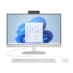 HP All-in-One 24 Desktop (Core i3 1315U, 8GB RAM, 512GB SSD, 23.5", White)