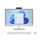 HP All-in-One 24 Desktop (Intel Core Ultra 5 125U, 16GB RAM, 512GB SSD, 23.8" FHD Touch, Shell White)