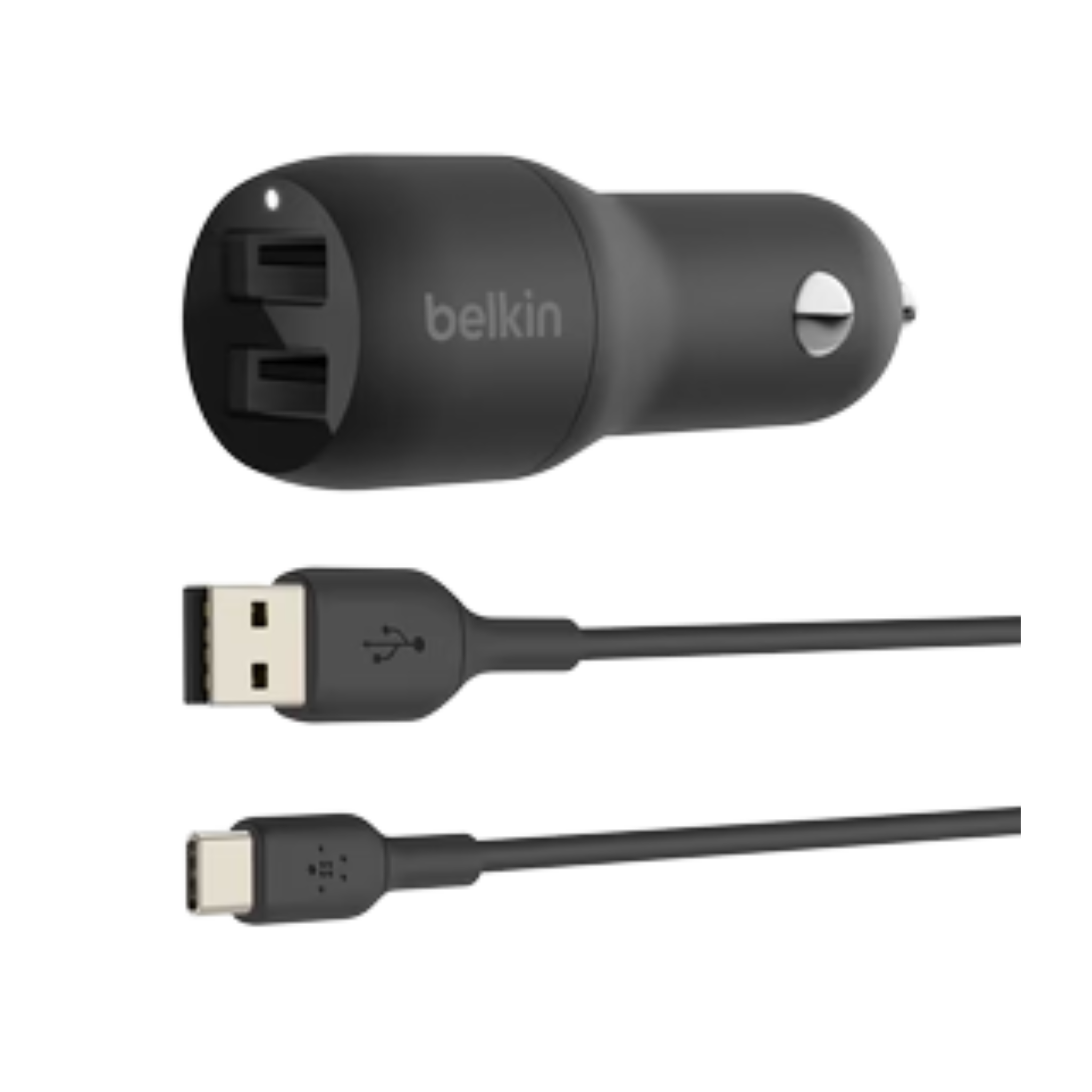 BELKIN CAR CHARGER +USB PORT