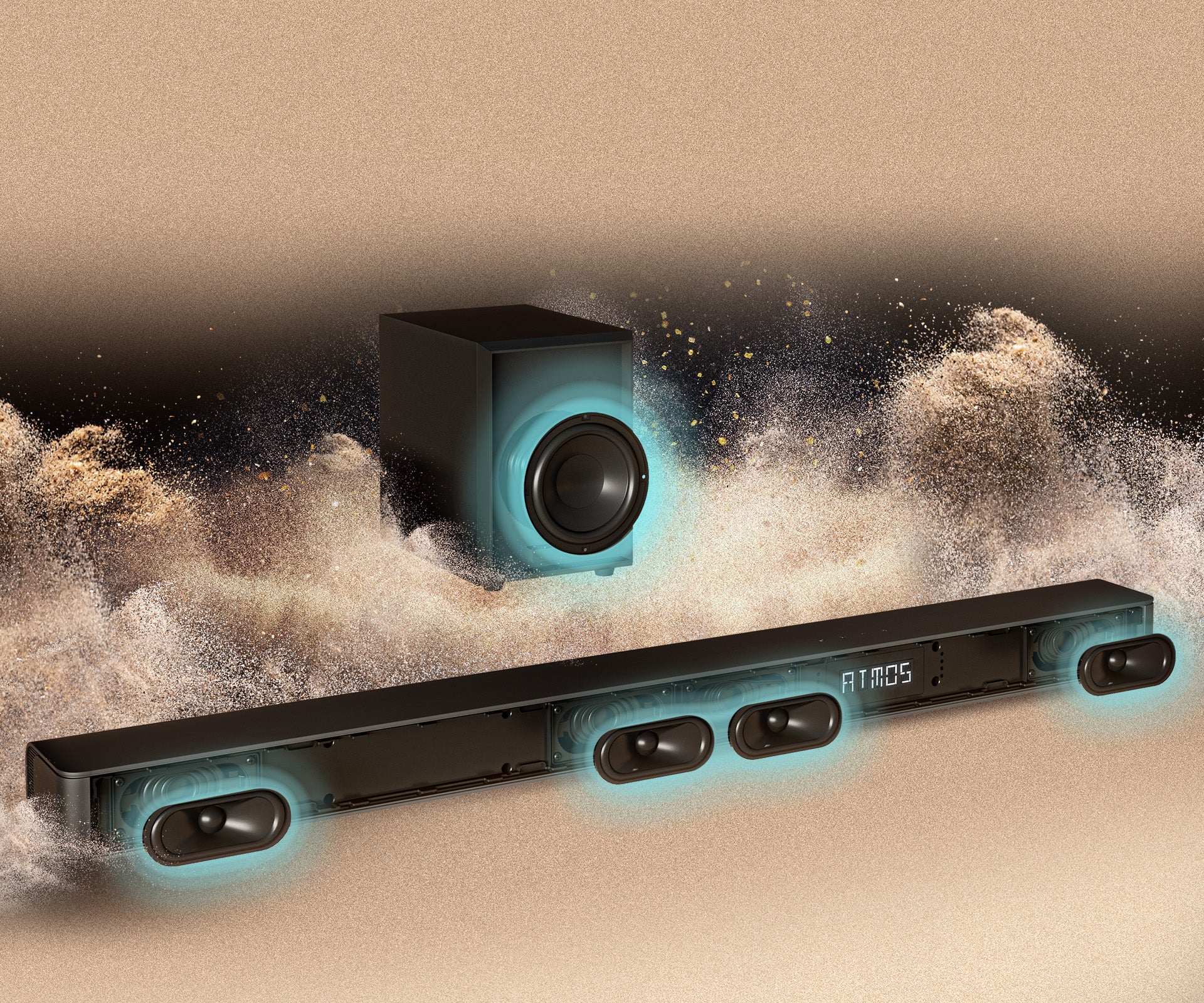 Hisense 3.1.2CH 280W Soundbar AX3100G