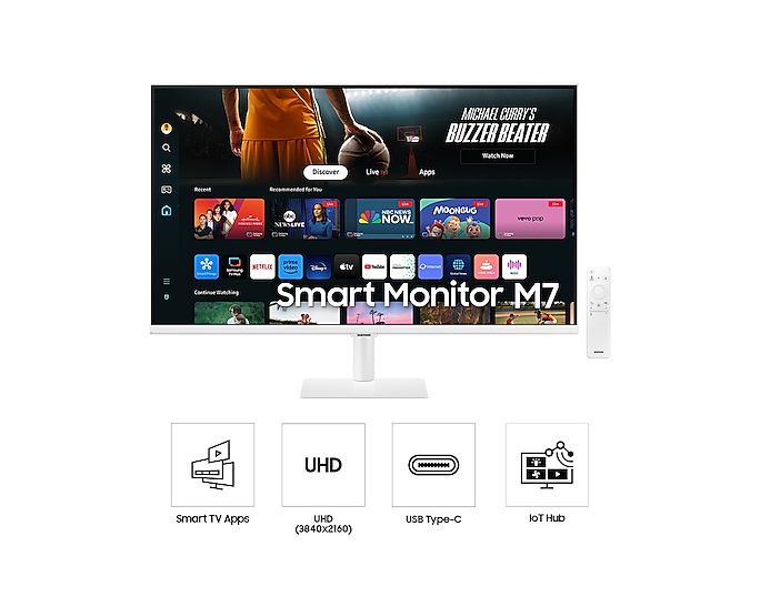 Samsung LS32DM703 32" UHD Smart Monitor
