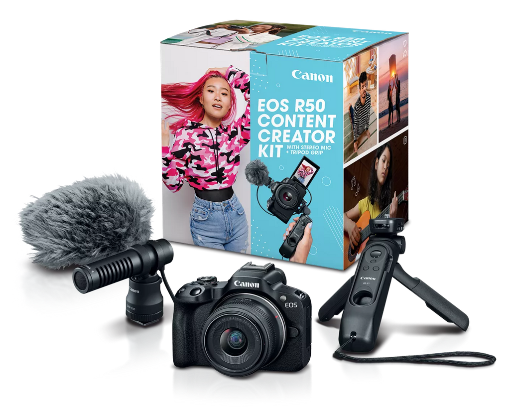 Canon EOS R50 Content Creator Kit Price in Kenya – KES 95,000.00