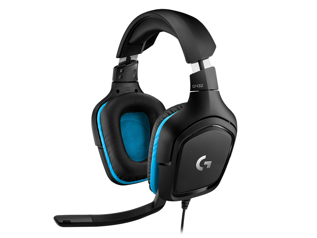 Logitech G432 Wired 7.1 Surround Sound Gaming Headset