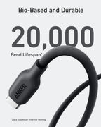 ANKER 544 USB-C TO USB-C CABLE BIO-BASED 3FT